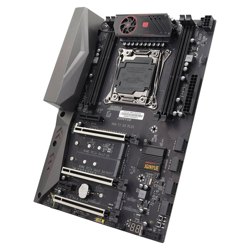 JGINYUE X99-TI D3 PLUS Motherb - E5 2696 V3 ulasan dan harga