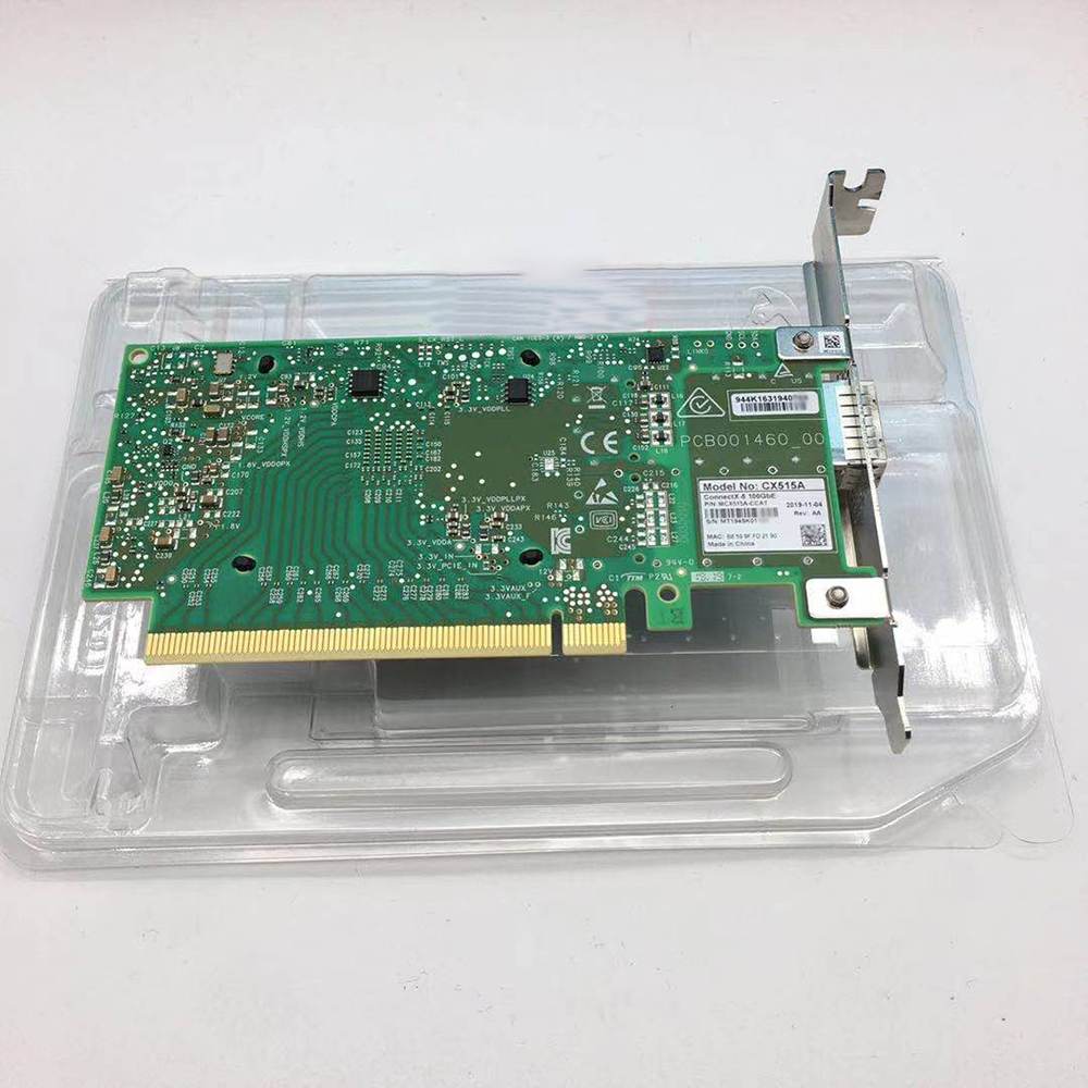 100Gb/s MCX515A-CCAT NIC Conne - 100Gbe Qsfp28 Network Card ulasan dan harga