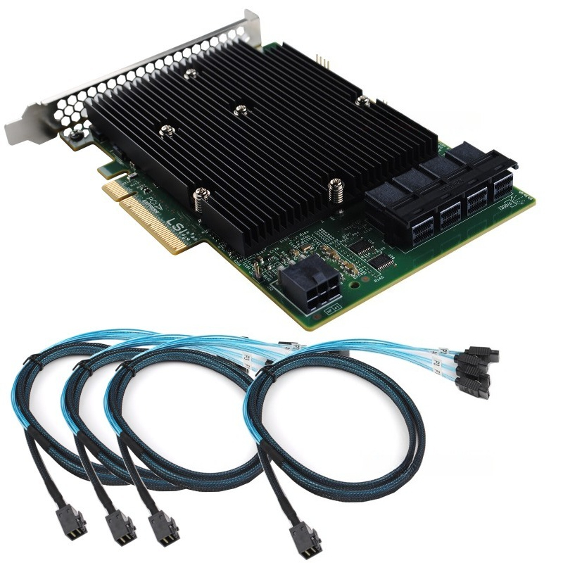 LSI SAS 9300-16I 12GB/S HBA Ad - Lsi 9300 16I Hba It Mode ulasan dan harga