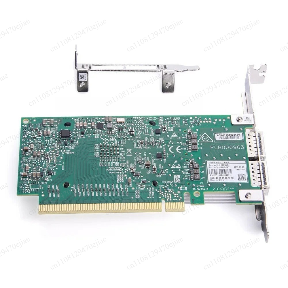 Mellanox ConnectX-4 MCX456A-EC - 100Gbe Qsfp28 Network Card ulasan dan harga