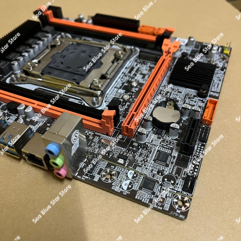 New X99D4M Desktop Computer Ma - E5 2696 V3 ulasan dan harga