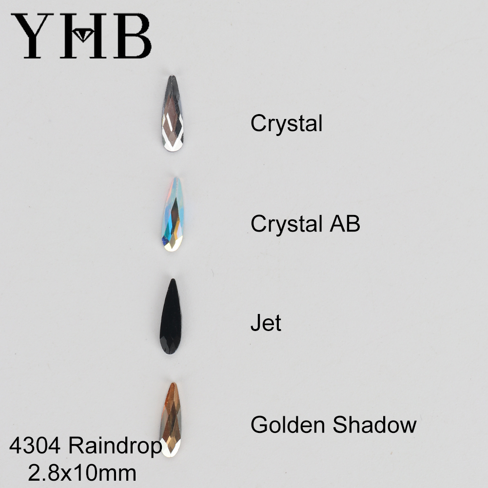 YHB Glitter Crystal Strass Fla - Platinum 8280 ulasan dan harga