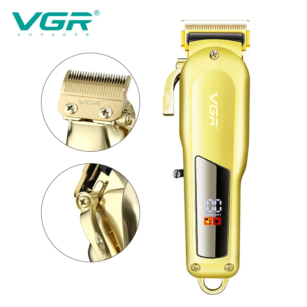 VGR Hair Clipper Hair Trimmer  - Gold 6248R ulasan dan harga