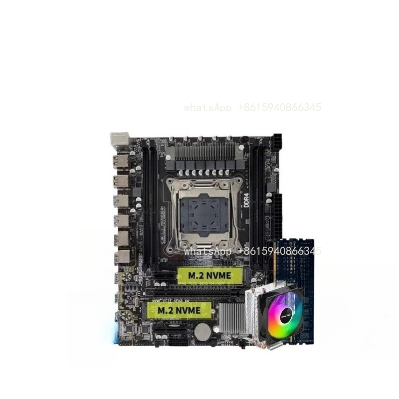 X99 desktop computer dual main - E5 2696 V3 ulasan dan harga
